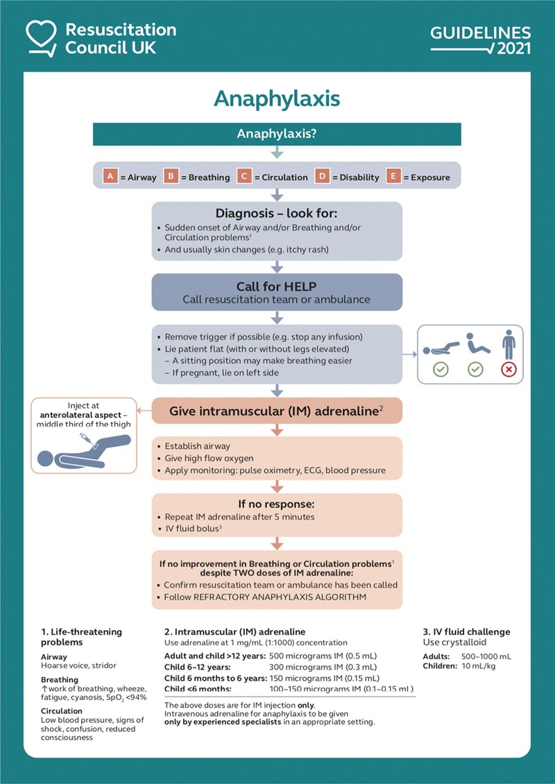 Trattamento dell’anafilassi: importanza dell’adren